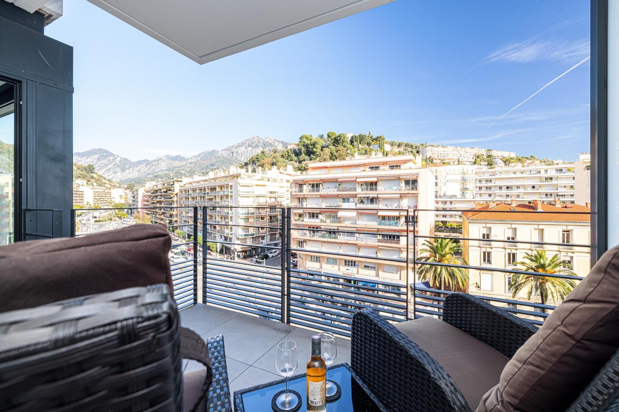 Le Cap Riviera Apartment Ментона Екстериор снимка